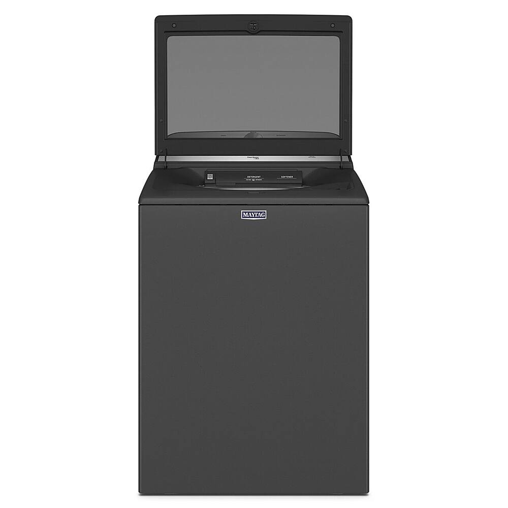 Alt View 12. Maytag - 4.7 Cu. Ft. High Efficiency Top Load Washer with Pet Pro System - Volcano Black.