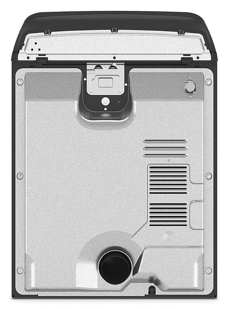 Alt View 11. Maytag - 7.0 Cu. Ft. Electric Dryer with Steam and Pet Pro System - Volcano Black.