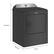 Alt View 1. Maytag - 7.0 Cu. Ft. Gas Dryer with Steam and Pet Pro System - Volcano Black.