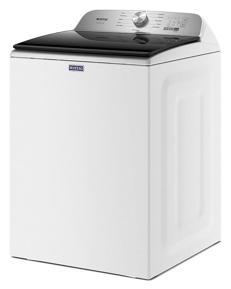 Alt View 1. Maytag - 4.7 Cu. Ft. High Efficiency Top Load Washer with Pet Pro System - White.