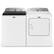 Alt View 15. Maytag - 7.0 Cu. Ft. Electric Dryer with Steam and Pet Pro System - White.