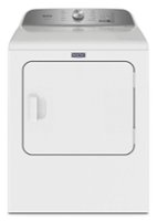Maytag - 7.0 Cu. Ft. Gas Dryer with Steam and Pet Pro System - White - Front_Zoom