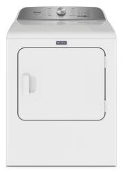 Maytag - 7.0 Cu. Ft. Gas Dryer with Steam and Pet Pro System - White - Front_Zoom