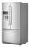 Alt View 4. KitchenAid - 27 Cu. Ft. French Door Refrigerator with External Water and Ice Dispenser - Stainless Steel with PrintShield Finish.