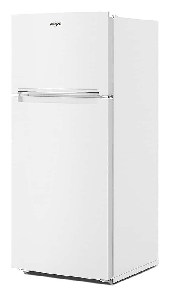 Alt View 3. Whirlpool - 16.3 Cu. Ft. Top-Freezer Refrigerator - White.