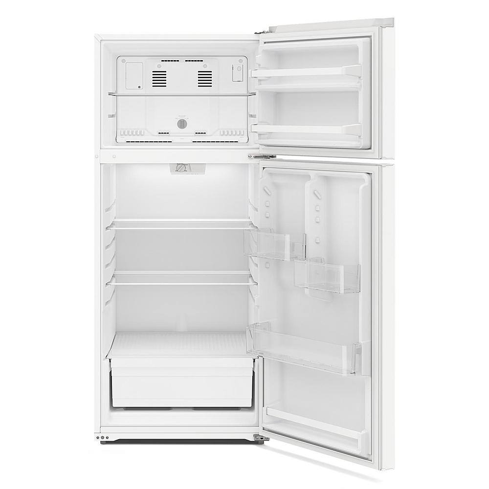 Alt View 2. Amana - 16.4 Cu. Ft. Top-Freezer Refrigerator - White.