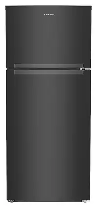 Amana - 16.4 Cu. Ft. Top-Freezer Refrigerator - Black