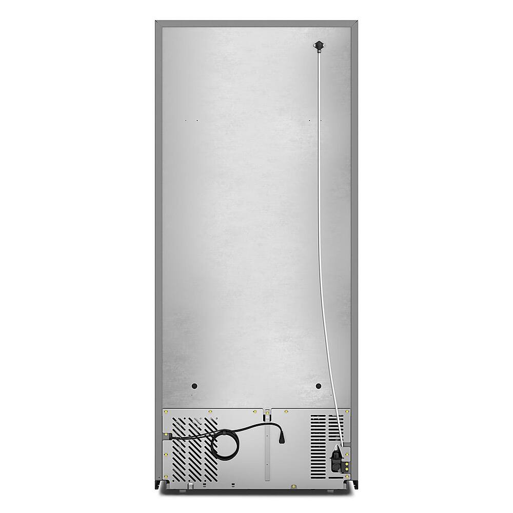 Alt View 3. Whirlpool - 16.3 Cu. Ft. Top-Freezer Refrigerator - Stainless Steel.