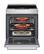Alt View 12. KitchenAid - 6.4 Cu. Ft. Slide-In Electric Induction Convection Range with Air Fry - Stainless Steel.