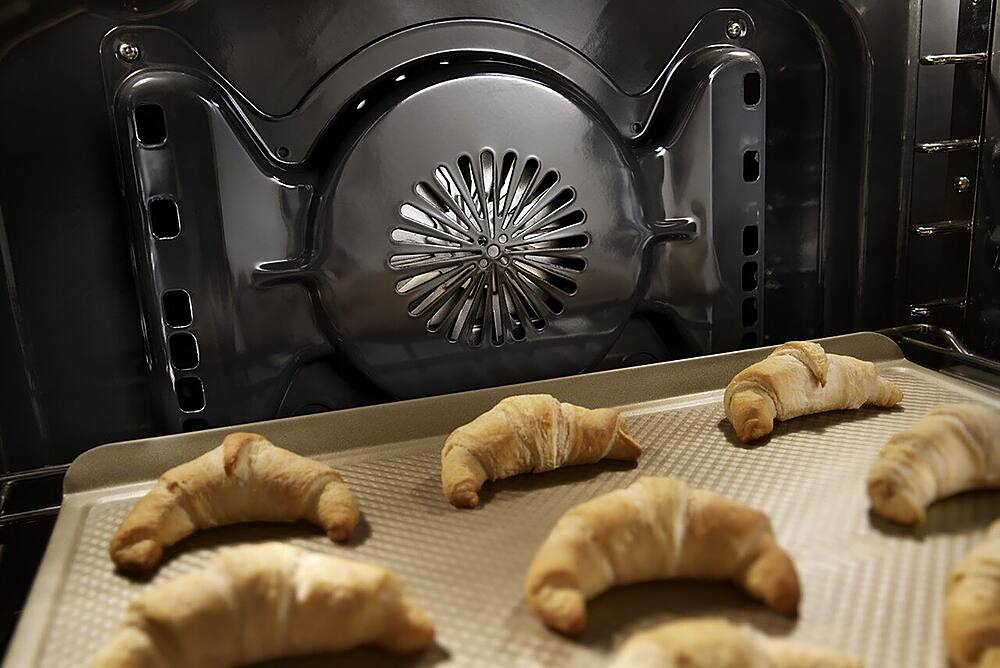 Alt View 20. KitchenAid - 6.4 Cu. Ft. Slide-In Electric Induction Convection Range with Air Fry - Stainless Steel.