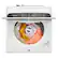 Alt View 12. Whirlpool - 5.3 Cu. Ft. High Efficiency Top Load Washer with 2 in 1 Removable Agitator - White.
