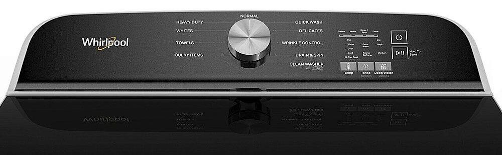 Alt View 1. Whirlpool - 5.3 Cu. Ft. High Efficiency Top Load Washer with Deep Water Wash Option - White.