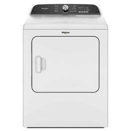 Whirlpool - 7.0 Cu. Ft. Electric Dryer with Moisture Sensor - White