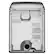 Alt View 11. Whirlpool - 7.0 Cu. Ft. Electric Dryer with Moisture Sensor - Volcano Black.