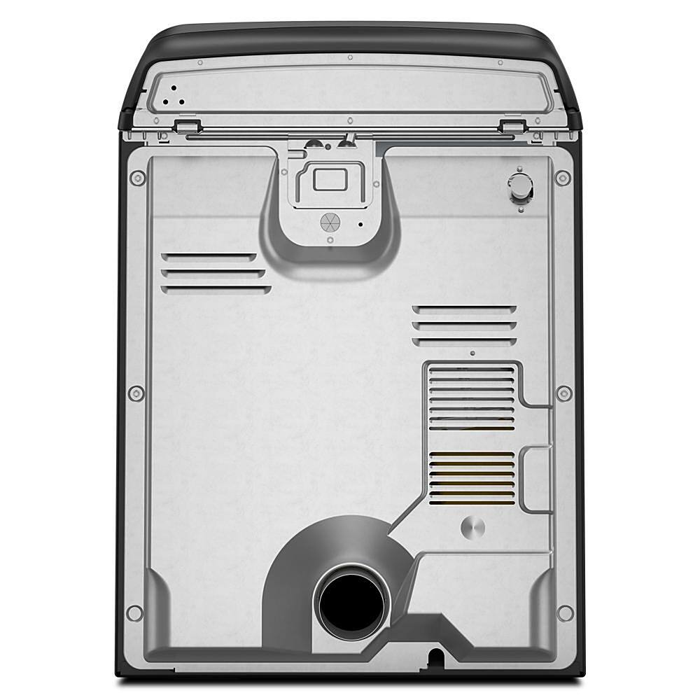 Alt View 11. Whirlpool - 7.0 Cu. Ft. Electric Dryer with Moisture Sensor - Volcano Black.