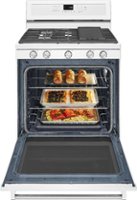 KitchenAid - 5.8 Cu. Ft. Self-Cleaning Freestanding Gas True Convection Range with Even-Heat - White - Alt_View_Zoom_12