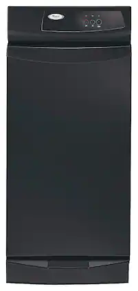 Whirlpool - Gold 1.4 Cu. Ft. Convertible Trash Compactor - Black