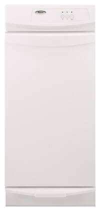 Whirlpool - Gold 1.4 Cu. Ft. Convertible Trash Compactor - White