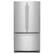 Front. KitchenAid - 25 cu. ft. French Door Refrigerator with Interior Water Dispenser - Stainless steel.