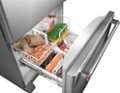 Alt View 11. KitchenAid - 19 Cu. Ft. Bottom-Freezer Refrigerator with Produce Preserver - Stainless Steel.