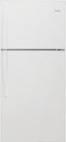 Whirlpool - 19.3 Cu. Ft. Top-Freezer Refrigerator - White - Front_Zoom