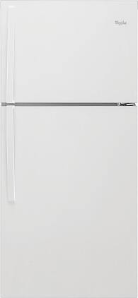 Whirlpool - 19.3 Cu. Ft. Top-Freezer Refrigerator - White