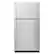 Front. Whirlpool - 20.5 Cu. Ft. Top-Freezer Refrigerator - Monochromatic Stainless Steel.