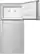 Alt View 15. Whirlpool - 19.3 Cu. Ft. Top-Freezer Refrigerator - Monochromatic Stainless Steel.