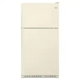 Whirlpool - 20.5 Cu. Ft. Top-Freezer Refrigerator - Biscuit