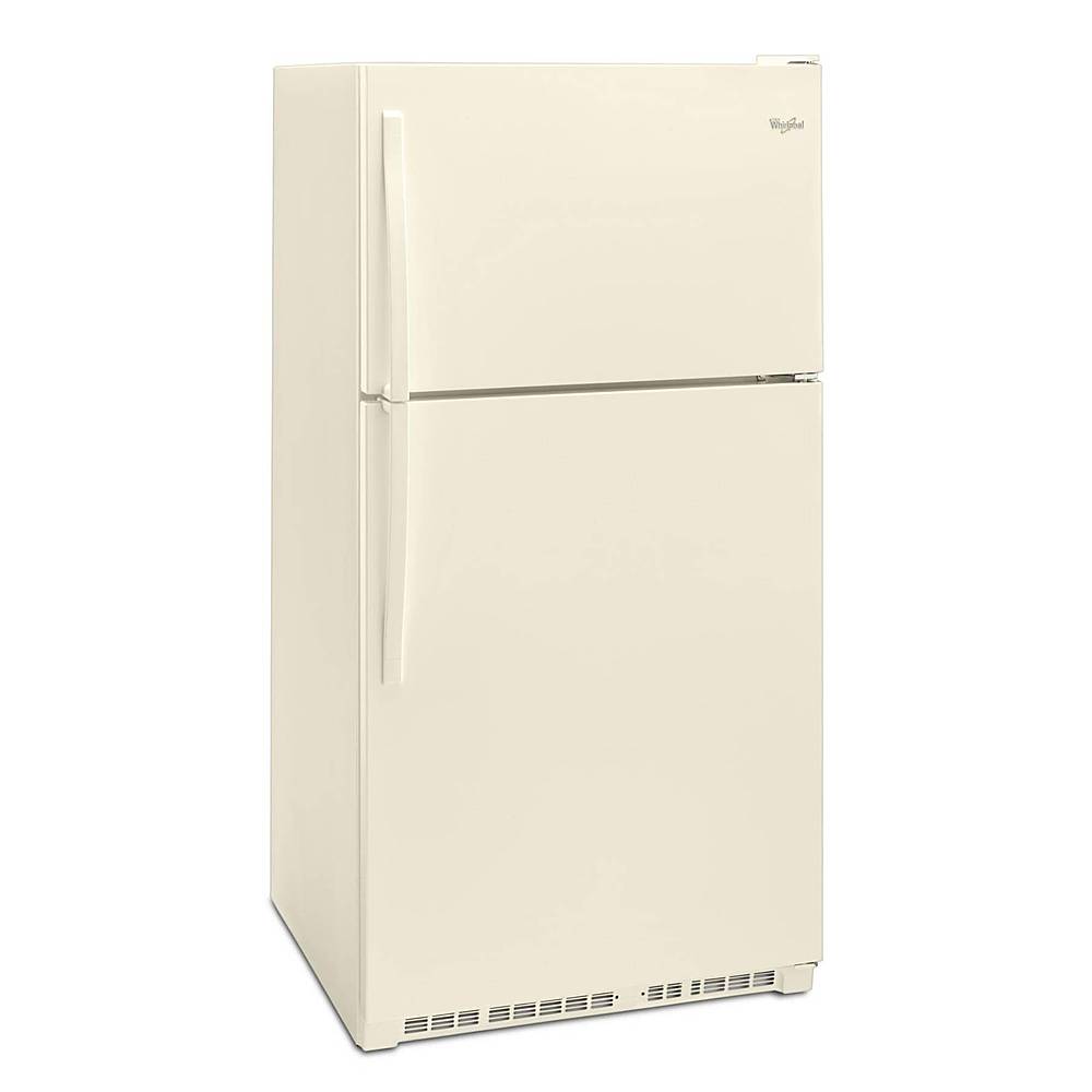 Alt View 1. Whirlpool - 20.5 Cu. Ft. Top-Freezer Refrigerator - Biscuit.