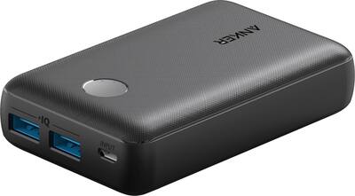 Anker PowerCore Select 10000mAh Dual USB Portable Charger External Anker PowerCore Select 10000mAh Dual USB Portable Charger External
