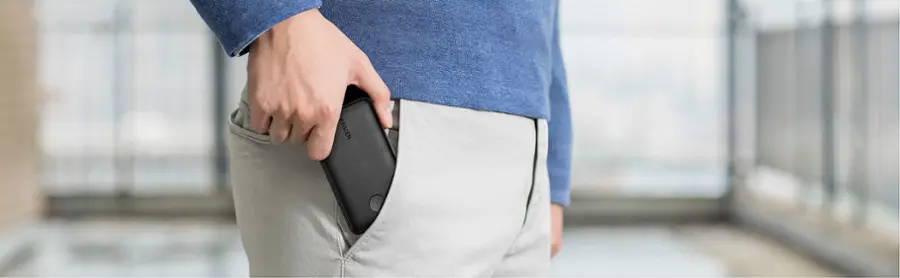 Alt View 13. Anker - Anker PowerCore Select 10000mAh Dual USB Portable Charger External Battery Pack - Black.