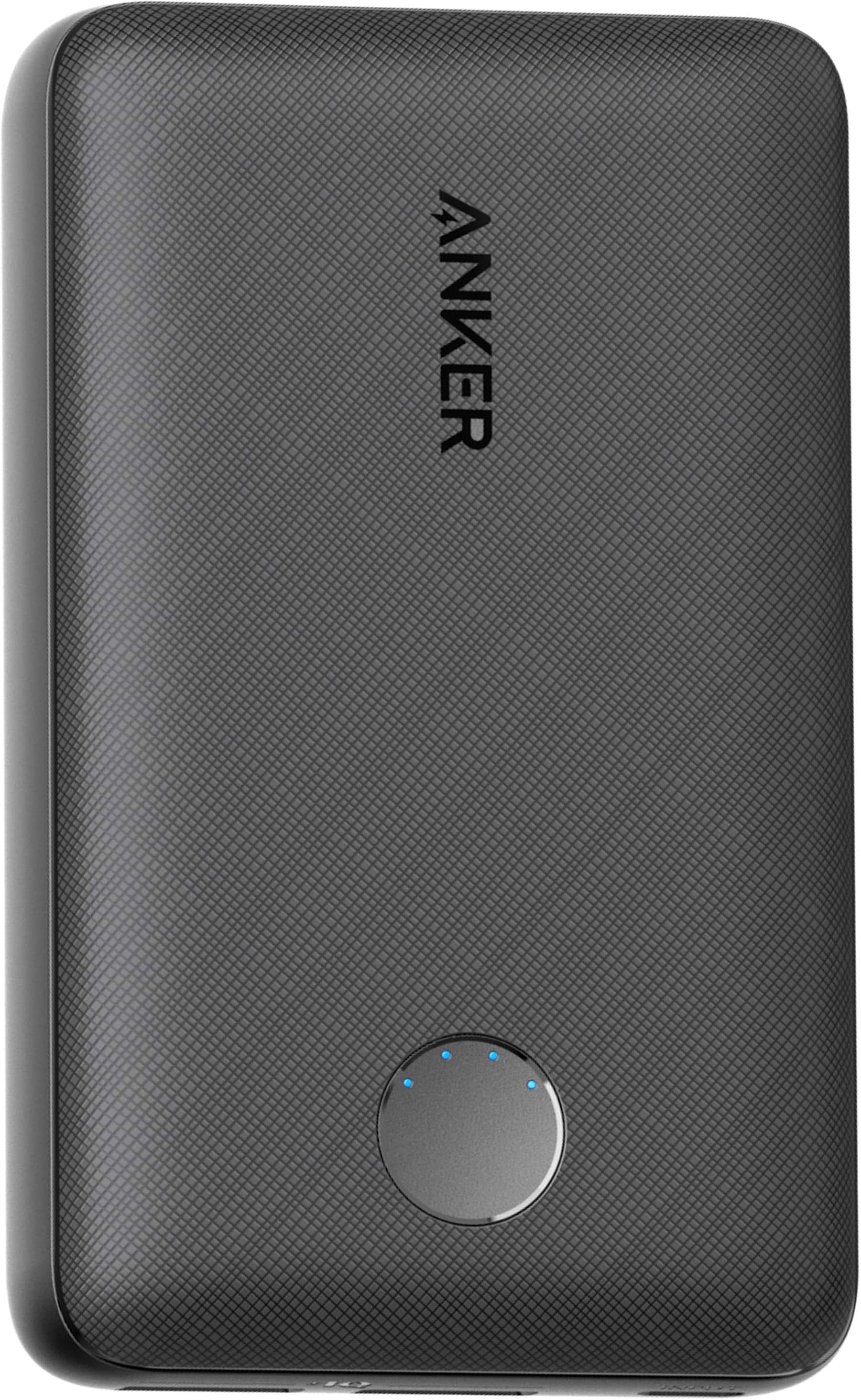 Alt View 3. Anker - Anker PowerCore Select 10000mAh Dual USB Portable Charger External Battery Pack - Black.