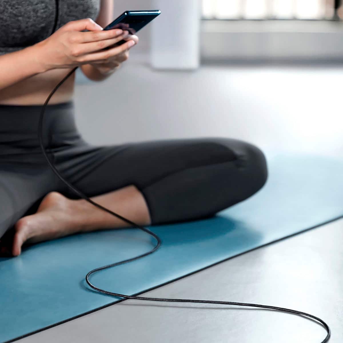 Alt View 1. Anker - PowerLine Select+ USB Cable with Lightning Connector - Black.