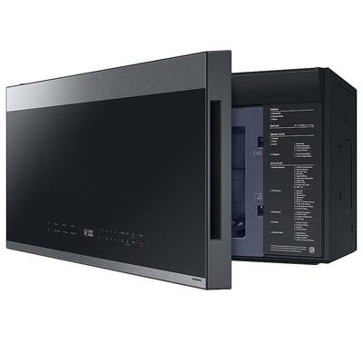 SAMSUNG - Miso1004DKページ Samsung OPEN BOX Bespoke 2.1 Cu. Ft. Over the Range