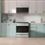 Alt View 11. Samsung - OPEN BOX Bespoke 2.1 Cu. Ft. Over-the-Range Microwave with Sensor Cooking and Auto Dimming Glass Touch Controls - White Glass.
