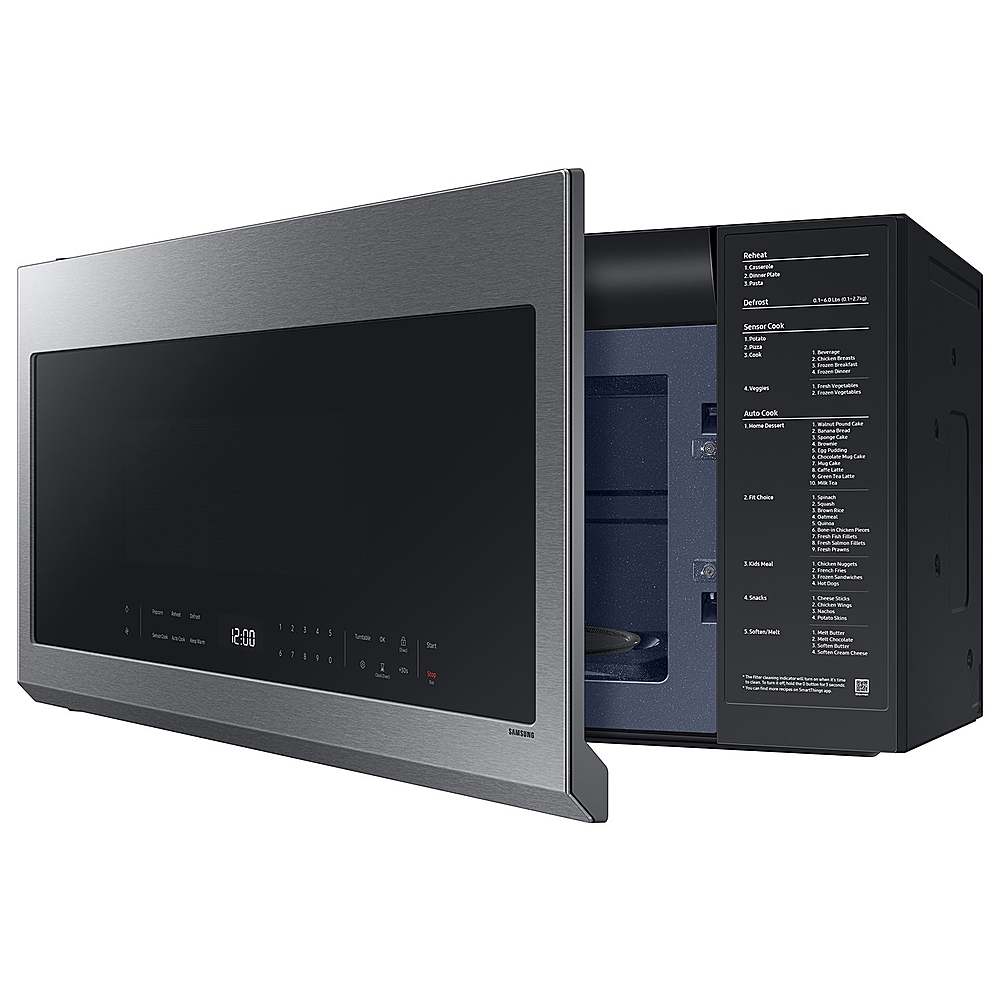 Samsung OPEN BOX 2.1 Cu. Ft. Over the Range Microwave with Sensor