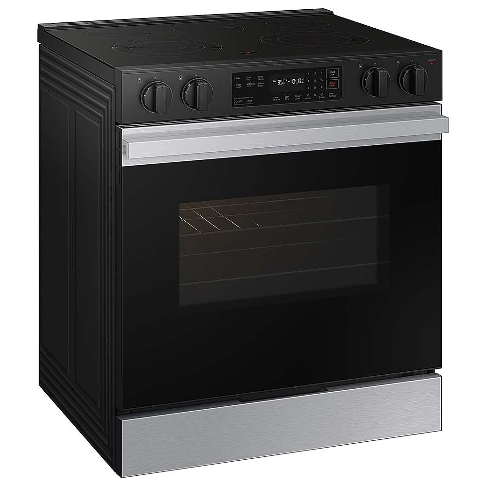Samsung OPEN BOX Bespoke 6.3 Cu. Ft. Slide In Electric Range with