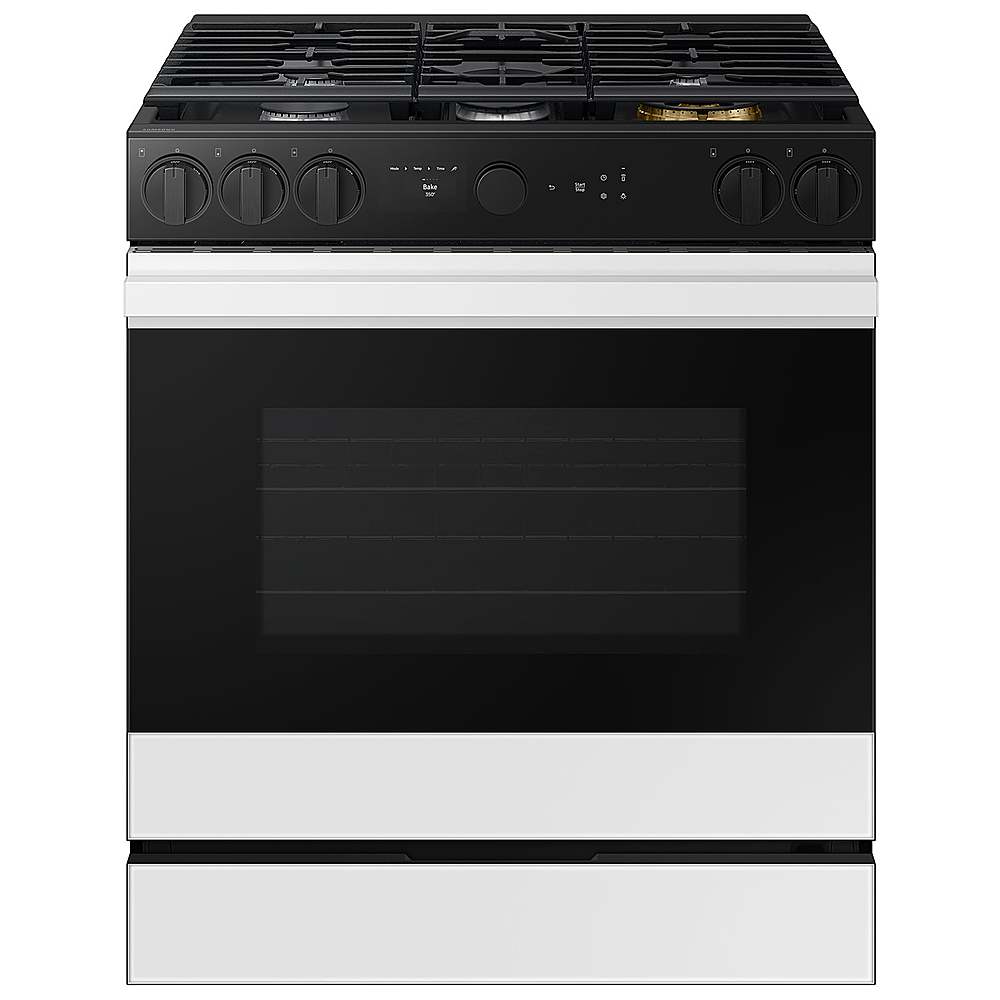 Samsung OPEN BOX Bespoke 6.0 Cu. Ft. Slide In Gas Range with Air Sous