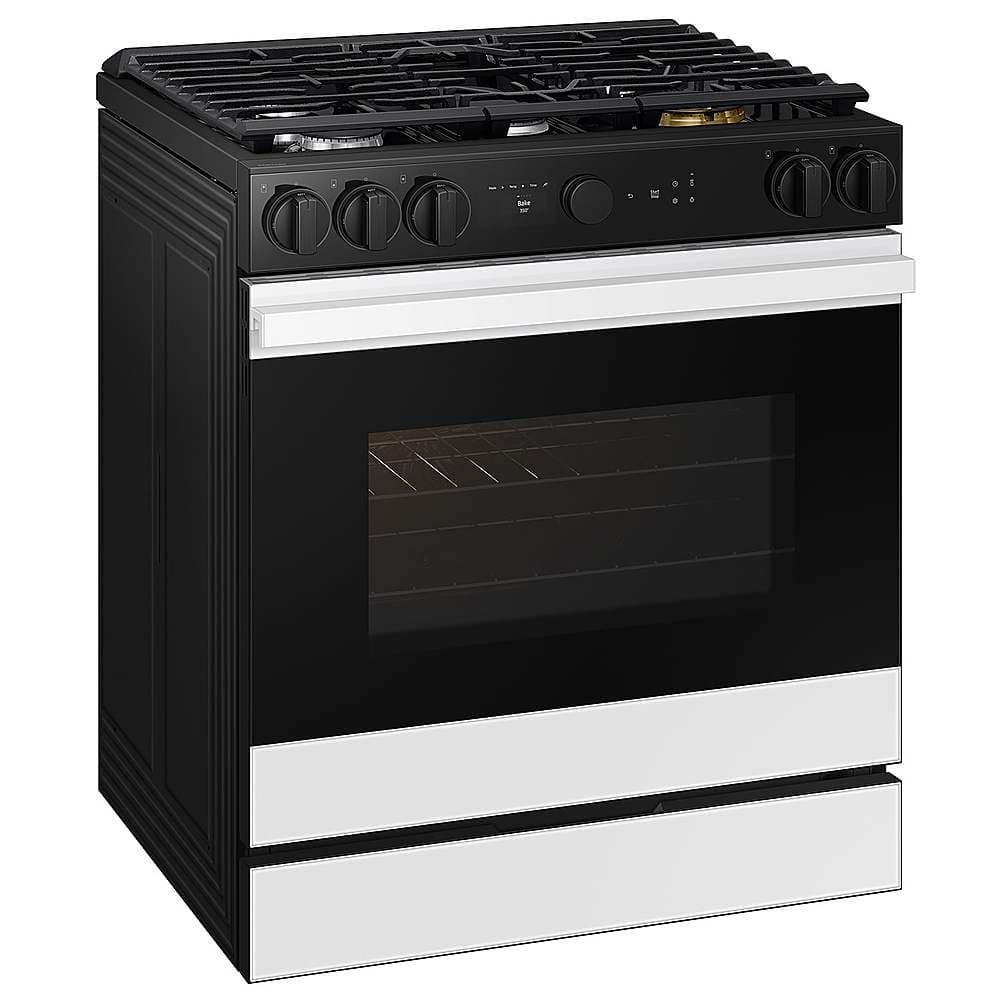 Samsung OPEN BOX Bespoke 6.0 Cu. Ft. Slide In Gas Range with Air Sous