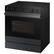 Alt View 13. Samsung - OPEN BOX Bespoke 6.3 Cu. Ft. Slide-In Electric Range with Air Sous Vide - Matte Black Steel.
