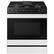 Front. Samsung - OPEN BOX Bespoke 6.0 Cu. Ft. Slide-In Gas Range with Smart Oven Camera - White Glass.