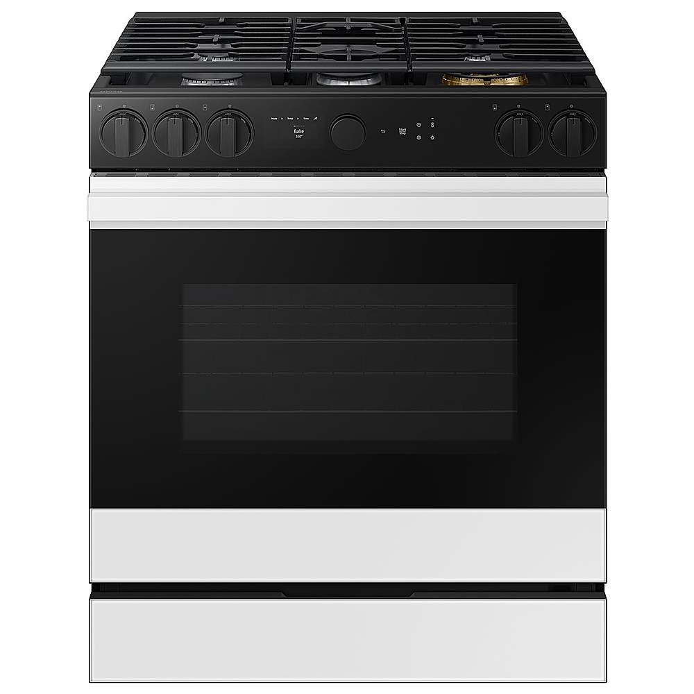 Samsung OPEN BOX Bespoke 6.0 Cu. Ft. Slide In Gas Range with Smart Oven