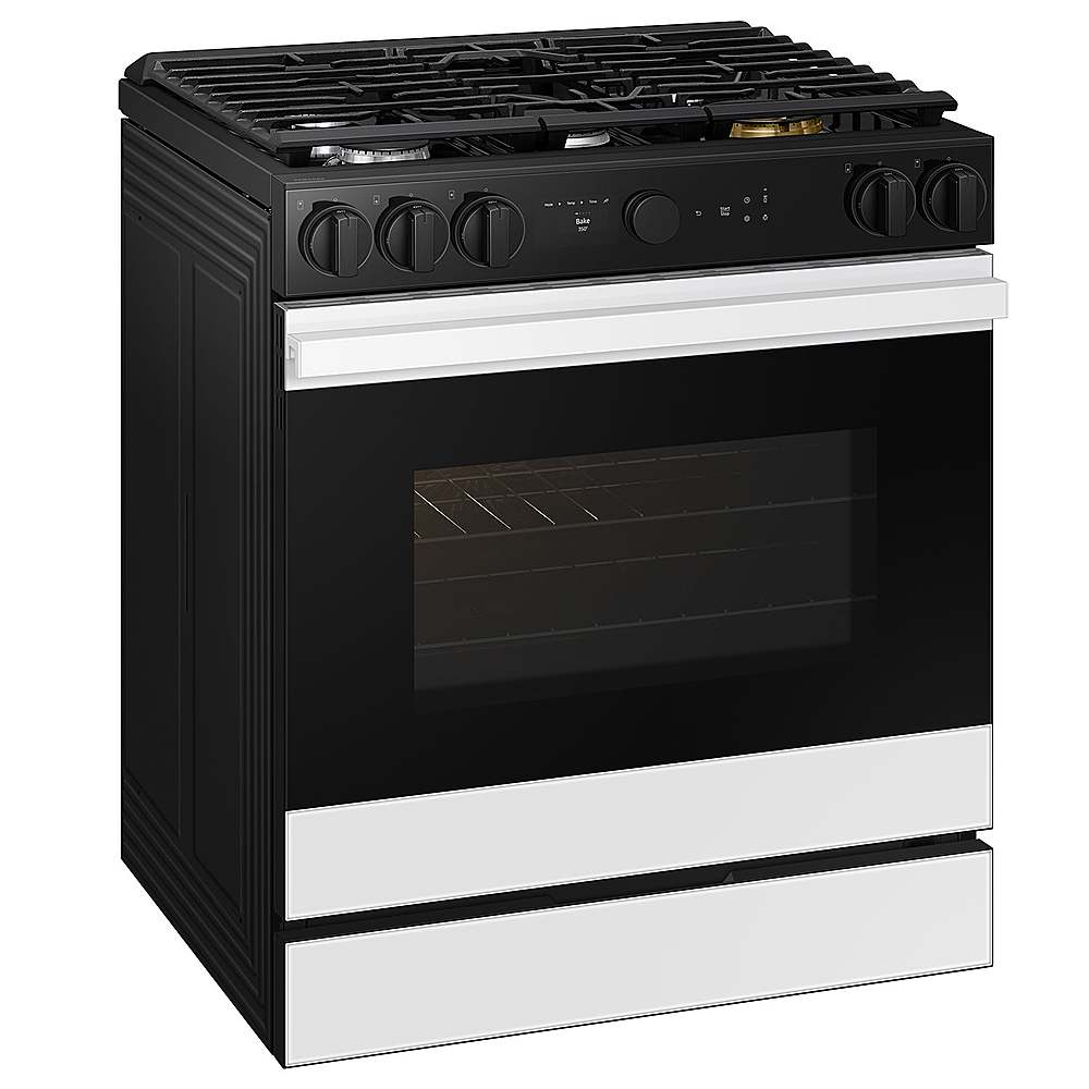 Samsung OPEN BOX Bespoke 6.0 Cu. Ft. Slide In Gas Range with Smart Oven