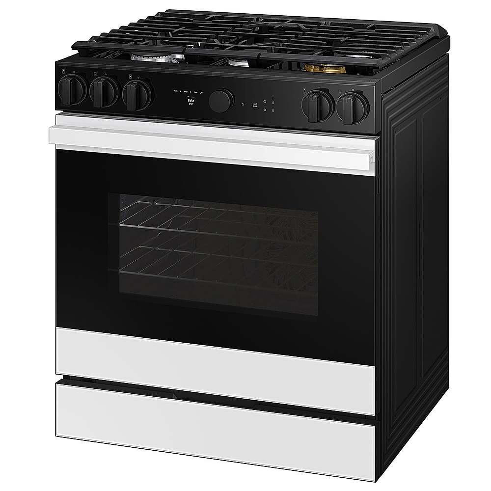 Samsung OPEN BOX Bespoke 6.0 Cu. Ft. Slide In Gas Range with Smart Oven