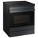 Alt View 13. Samsung - OPEN BOX Bespoke 6.3 Cu. Ft. Slide-In Electric Induction Range with Ambient Edge Lighting - Matte Black Steel.
