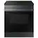 Front. Samsung - OPEN BOX Bespoke 6.3 Cu. Ft. Slide-In Electric Induction Range with Anti-Scratch Glass Cooktop - Matte Black Steel.