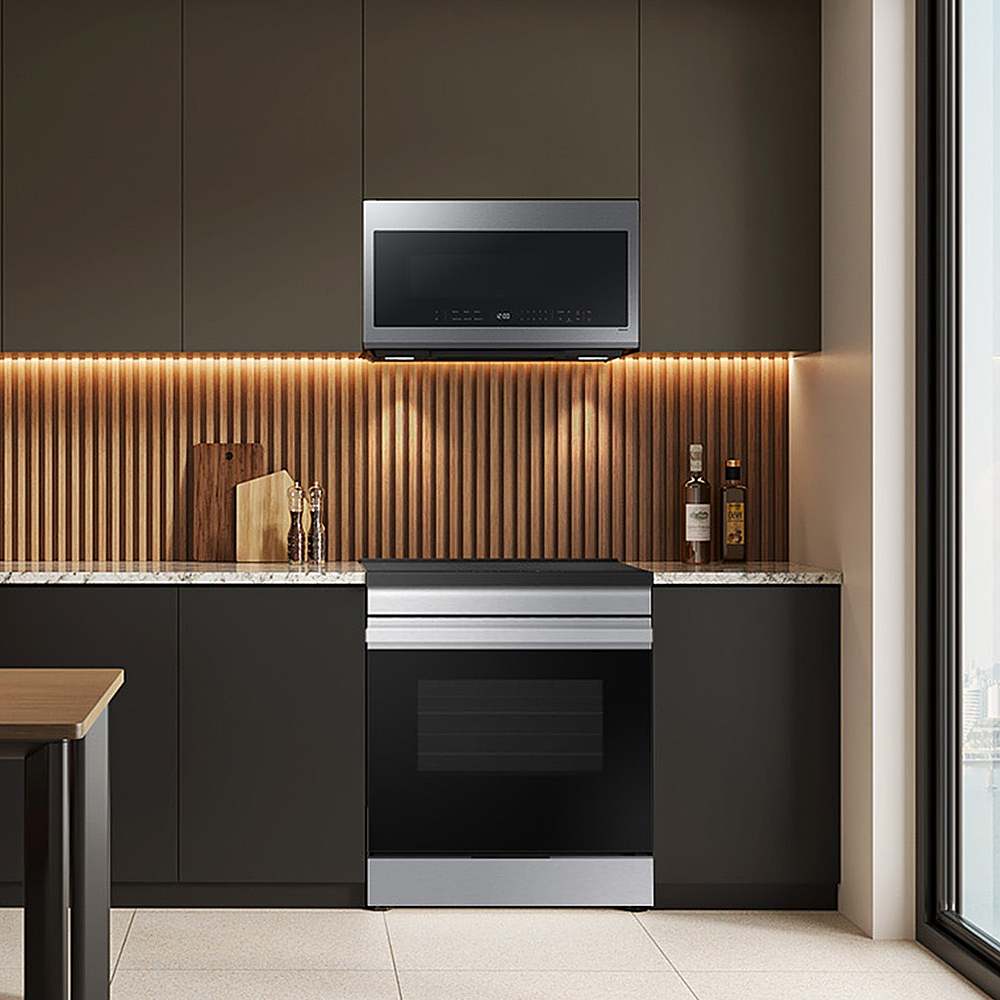 Samsung OPEN BOX Bespoke 6.3 Cu. Ft. Slide In Electric Induction Range