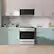 Alt View 11. Samsung - OPEN BOX Bespoke 6.3 Cu. Ft. Slide-In Electric Induction Range with AI Home Display - White Glass.