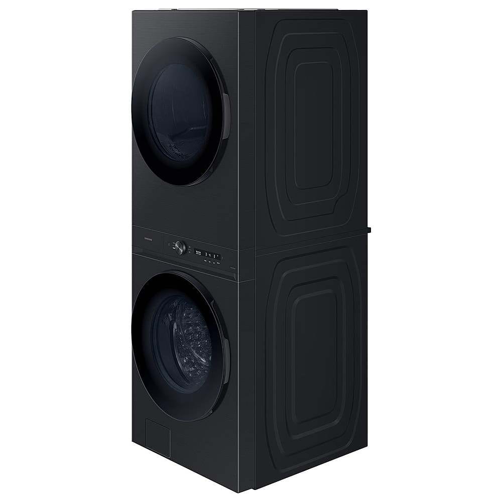 Alt View 14. Samsung - OPEN BOX 4.6 Cu. Ft. Washer with Flex Auto Dispense System and 7.6 Cu. Ft. Gas Dryer - Brushed Black.